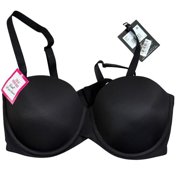 Maidenform Self Expressions Women's Stay Put Strapless Bra SE6990 - Black 40D - Picture 2 of 11